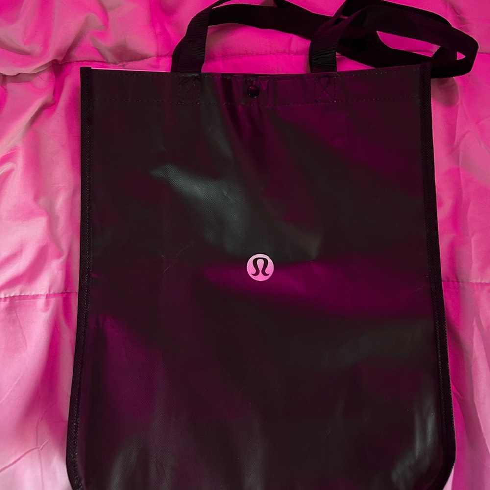 LARGE Lululemon black tote
